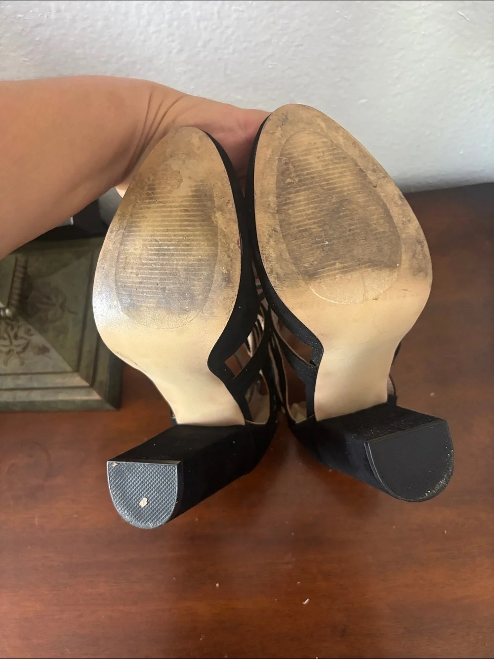 Black Lace-Up High Heel Pumps - Women Shoes Nine West